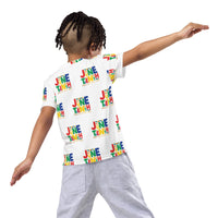 Kids crew neck  Juneteenth Free t-shirt