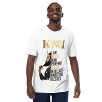 Black King Chess men  t-shirt