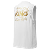 Black King  unisex basketball jersey