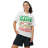 Recycled unisex Juneteenth Game sports jersey