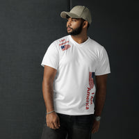 July 4th Flag Recycled unisex sports jersey