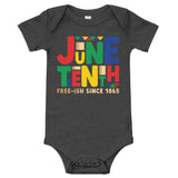 Baby Juneteenth Free short sleeve one piece