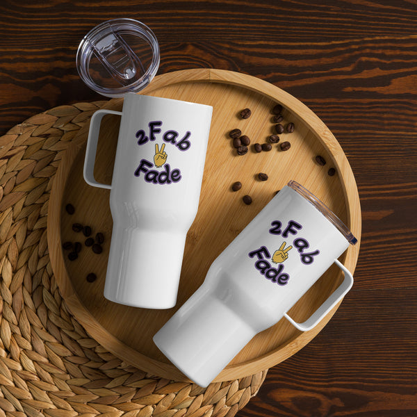 2Fab Travel mug with a handle