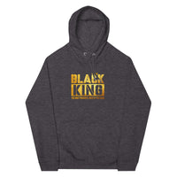 Black King eco raglan hoodie
