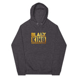 Black King eco raglan hoodie