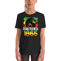 Queen Juneteenth Youth Short Sleeve T-Shirt