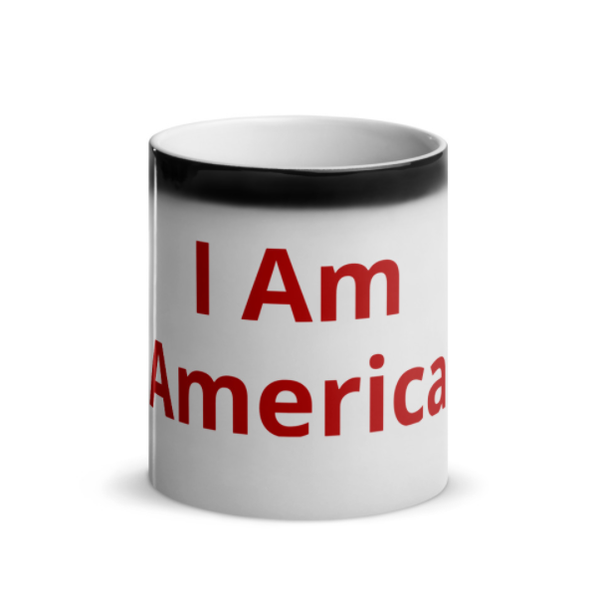 I Am America Glossy Magic Mug