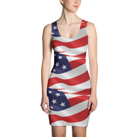 I Am America Sublimation Cut & Sew Dress
