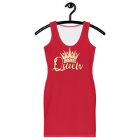 Sublimation Cut Red & Sew Dress