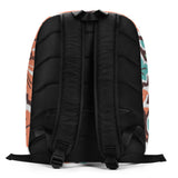 Earthy Teal Minimalist Backpack