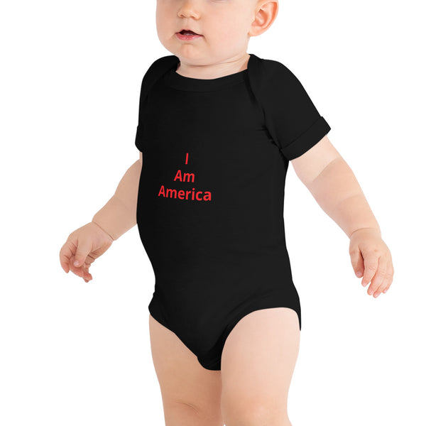I Am America Baby short sleeve one piece