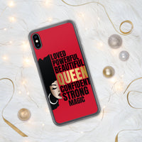 Red Queen Clear Case for iPhone®