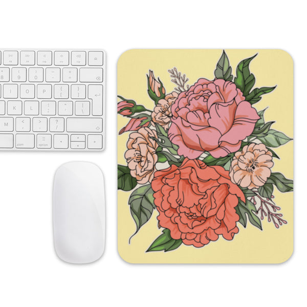 Spring Roses Mouse pad